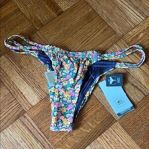 Rip Curl Skimpy Floral Bikini Bottom - Multicolor